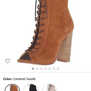 Kristin Cavallari Chinese laundry peep toe boots